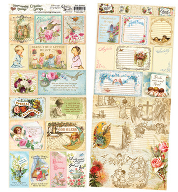 Crafty Secrets Creative Scraps - Little Blessings  (Double-sided)
