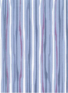 Patterned Glitter Card  - Blue Stripes (Single Sheet)