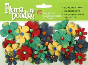 3For2 - Petaloo Floral Doodles TyeDye Gypsies 