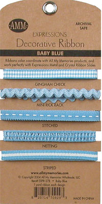 AMM  Ribbon  - Baby Blue