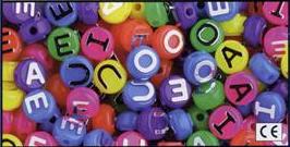 Mixed Vowels - Coloured 