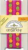 Doodlebug Ribbon - Tropical Polka Dot