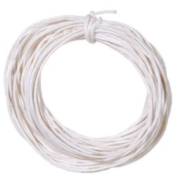 White Hemp Cord 8YD/PKG