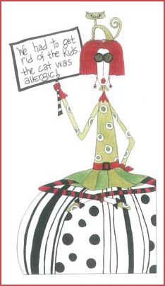 Stamps Happen - Get Rid of the Kids (Dolly Mama)