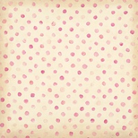 K&Co Hopscotch Girl 12x12 Pink Dots Flat Paper