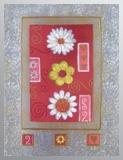 Picture Prints - Flowers and Swirls  (111 x 146mm.)(245003)