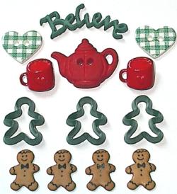 Dress It Up Buttons - Christmas Trimmings