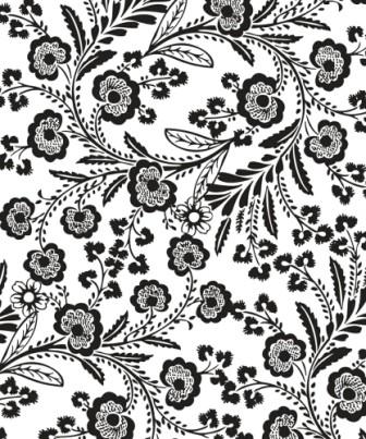 Prima Londonerry Clear Stamp Floral Background