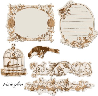 Prima Pixie Glen Reflections Antique Acrylic Mirrors
