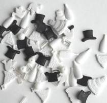Dress It Up  - Just Married Tiny Shapes