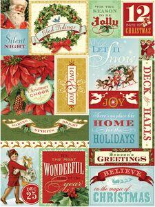 K&Co Evergreen - Embossed Stickers  