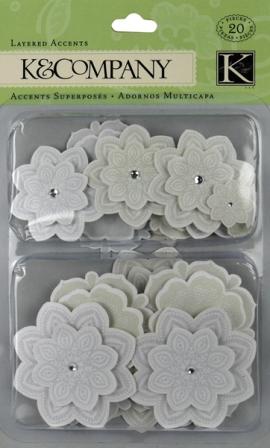 K&Co Layered Accents - Wedding Shimmer