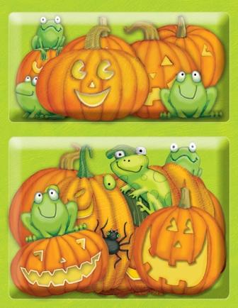 K&Co Layered Accents - Pumpkins (Halloween)