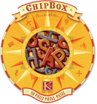 K & Co Around the World - Alphabet ChipBox