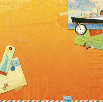 K & Co Around the World Paper - Sea Cruise