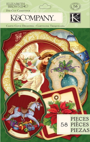 K & Co Visions of Christmas Tag Die-cut Cardstock (646582)