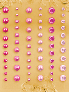 Prima Pearl Crystals -  PM300524 Fuchia
