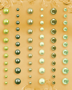 Prima Pearl Crystals -  PM300586 Olive