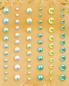 Prima Pearl Crystals -  PM300593  Sea Splash