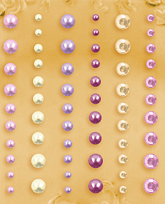 Prima Pearl Crystals -  PM300715 Fairy Eggplant