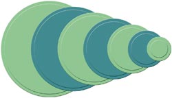 Nestabilities Dies - Standard Circle Large (7 Dies)(114)