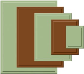 Nestabilities Dies - Classic Rectangle Large (5 Dies)(132)
