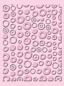 Cuttlebug A2 Embossing Folder -  Spots & Dots  (37-1145)