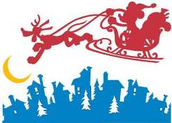 Cuttlebug A2 Dies - Santa's Coming (37-1752)