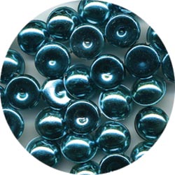 Metallic Teal Dew Drops