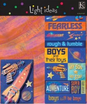 K&Co Light Ideas - Young Boy 12x12 Scrap Kit