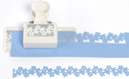 Martha Stewart Deep Edge Punch - Flowers on a Vine Trim