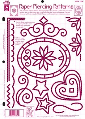 Hot Off The Press Templates - Paper Piercing