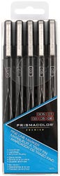 Prismacolor Premier Markers Fine Line Black  5/Pkg