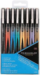 Prismacolor Premier Markers Fine Line Assorted 8/Pkg