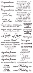Kaisercraft Rub-Ons - Forever