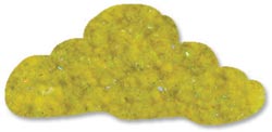 Sparkly Fluff - Lemon Drop Yellow