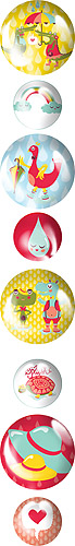 Prima Umbrella - Pebbles (536817)