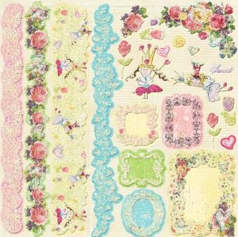 Prima Cardstock Stickers - Sweet Fairy