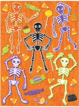 K & Company Halloween - Skeleton Grand Adhesions