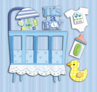 K&Co Light Ideas It's A Boy Grand Adhesions