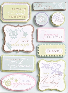 K&Co Wedding Tags Grand Adhesions