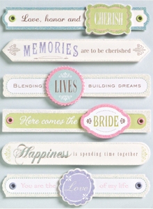 K&Co Wedding Sentiments Grand Adhesions