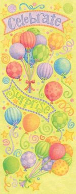 K&Co - Celebration Glitter Embossed Stickers