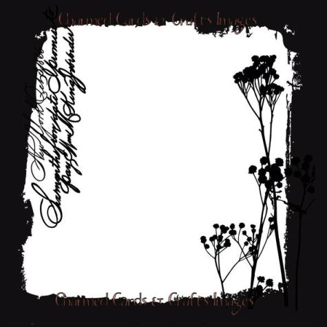 Prima Masks Die-Cut Design Templates - Script Frame (54620)