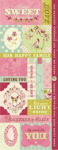 K&Co Madeline - Embossed Stickers