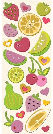 K&Co Berry Sweet - Fruit Adhesive Chipboard