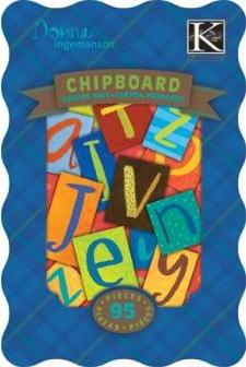 K&Co Rough & Tumble - Alphabet Chipboard Box