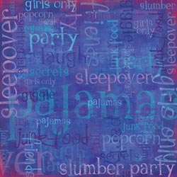 Karen Foster Paper - Sleepover Collage
