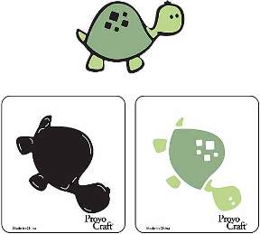 Cuttlebugkids 2-Step Dies - Turtle
