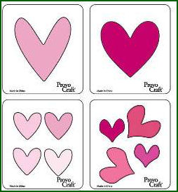 Cuttlebug Kids 4-Pack Dies - Hearts
